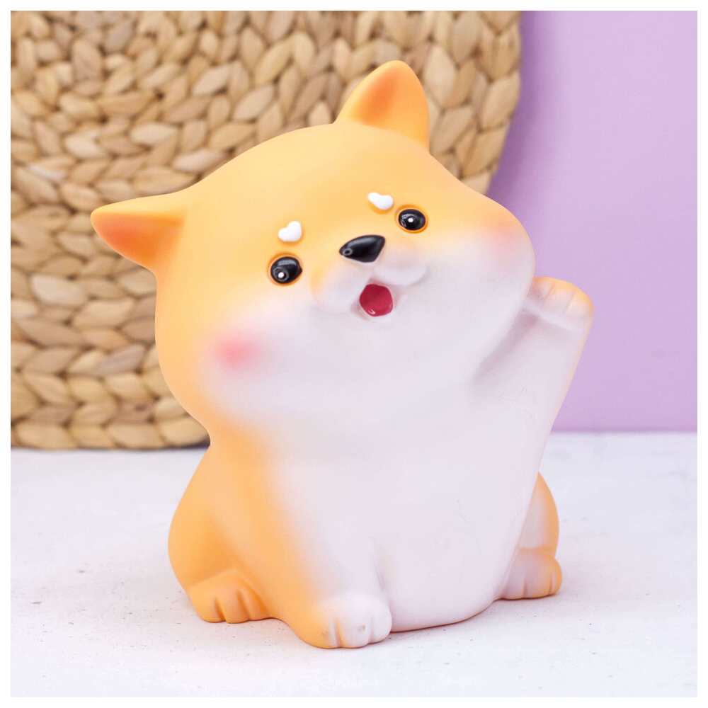 Копилка "Doggy", оранжевый, белый