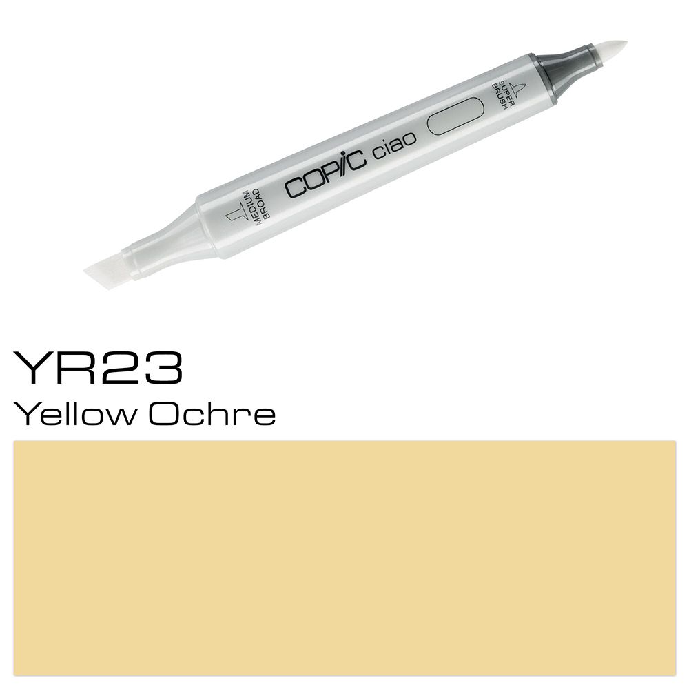 Маркер перманентный "Copic ciao", YR-23 желтая охра