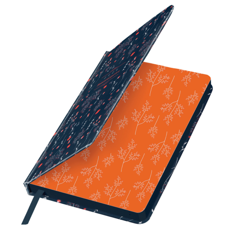 Ежедневник датированный "Vista. Pattern", А5, 336 страниц, темно-синий, 2026