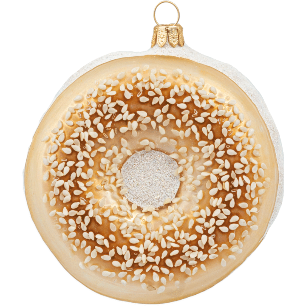 Украшение елочное "Sesame Bagel and Cream Cheese", ассорти