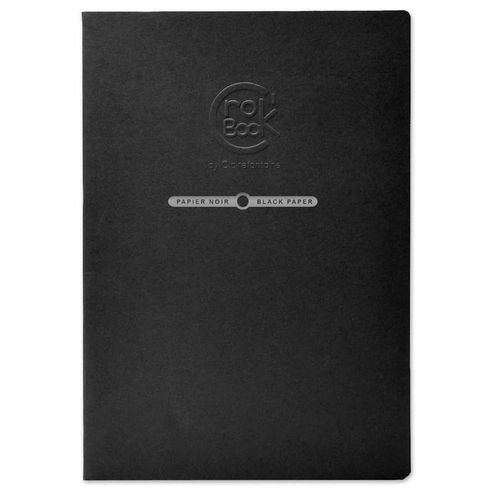 Скетчбук "Crok'Book black", А3, 120 г/м2, 20 листов, черный
