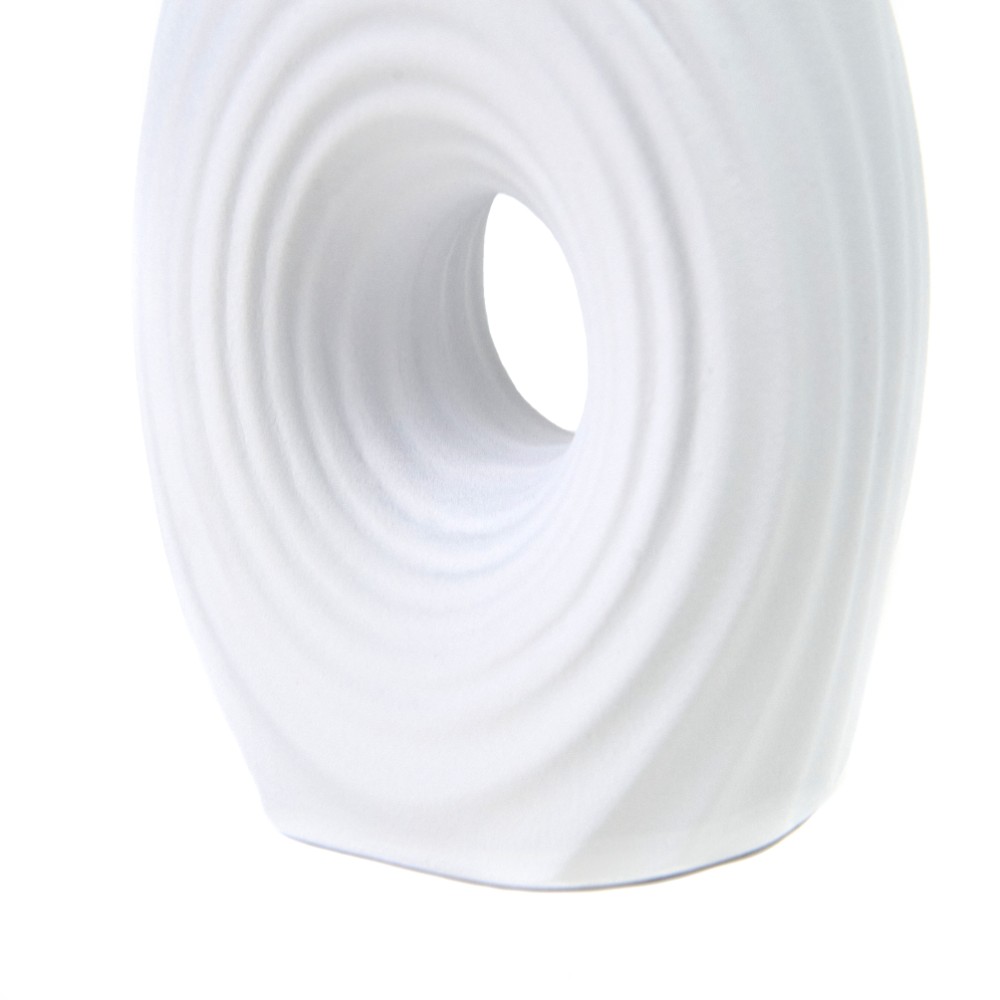 Ваза "Вулкан-мини", гипс, белый - 3