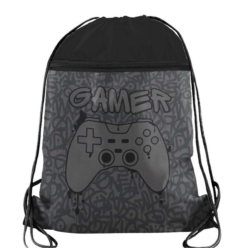 Мешок для обуви "Gamer", черный