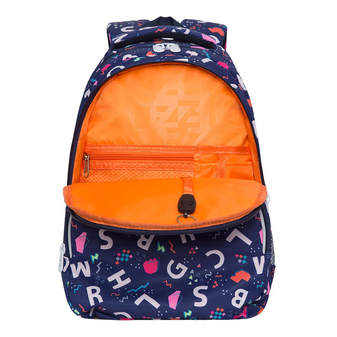 Рюкзак школьный "Funny Letters", синий - 3