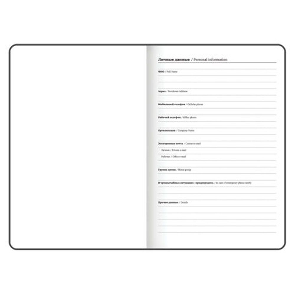 Ежедневник датированный "Безмятежность" на 2026 год, А5, 320 страниц, на резинке, розовый - 5