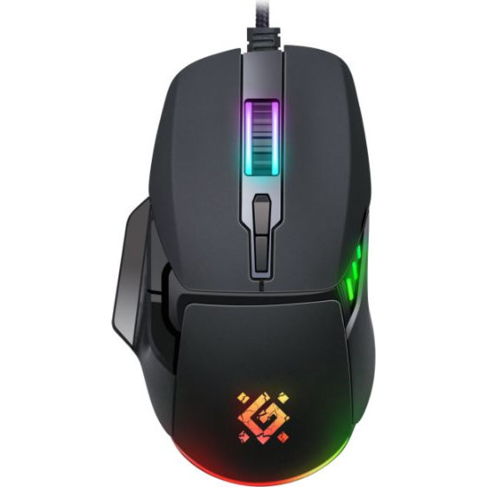 Мышь DEFENDER Rock GM-552, оптич., проводная, черная, 7200 dpi