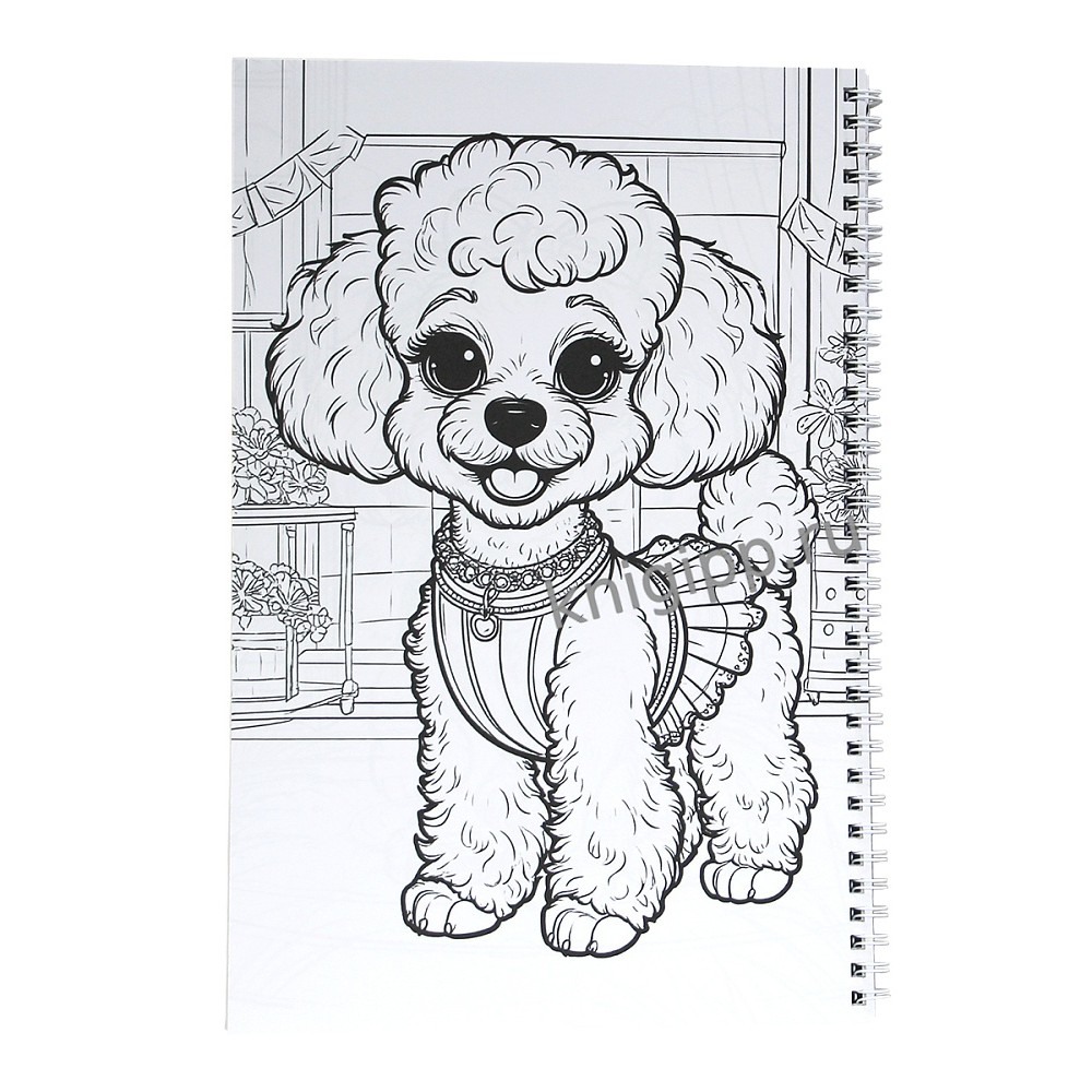 Раскраска "100 картинок. Собачки"