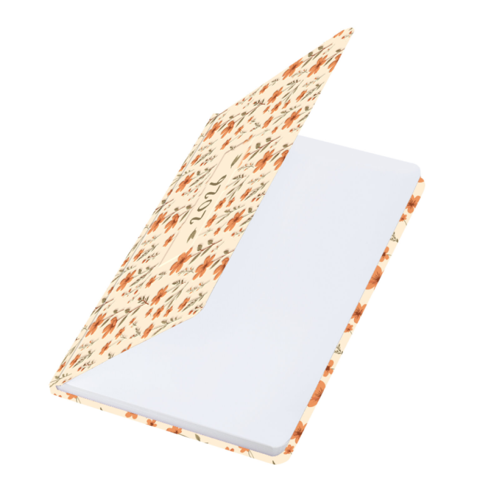 Еженедельник датированный "Паттерн", оранжевый, 2026