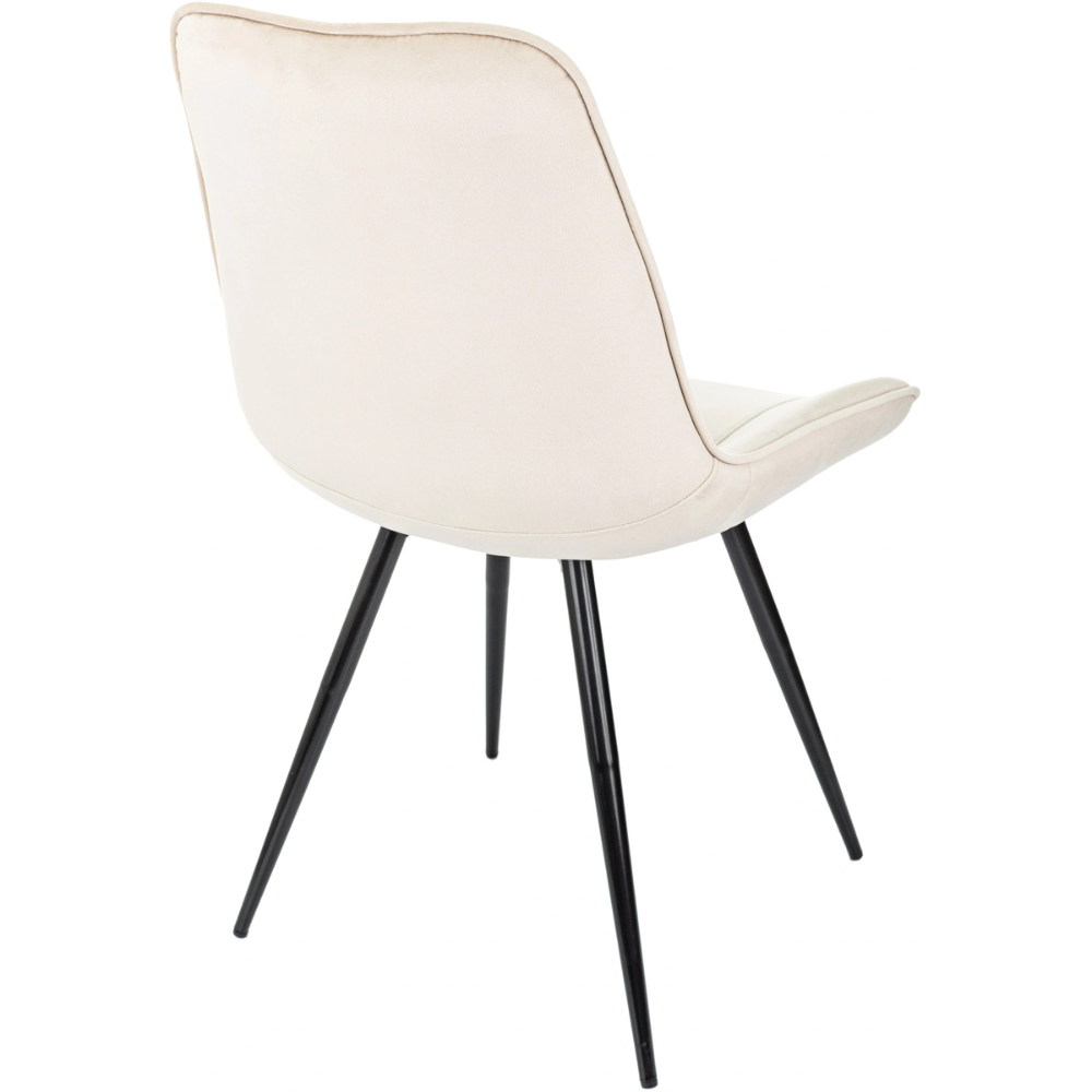 Стул Бюрократ "CH-K2", ткань, бежевый, металл - 4