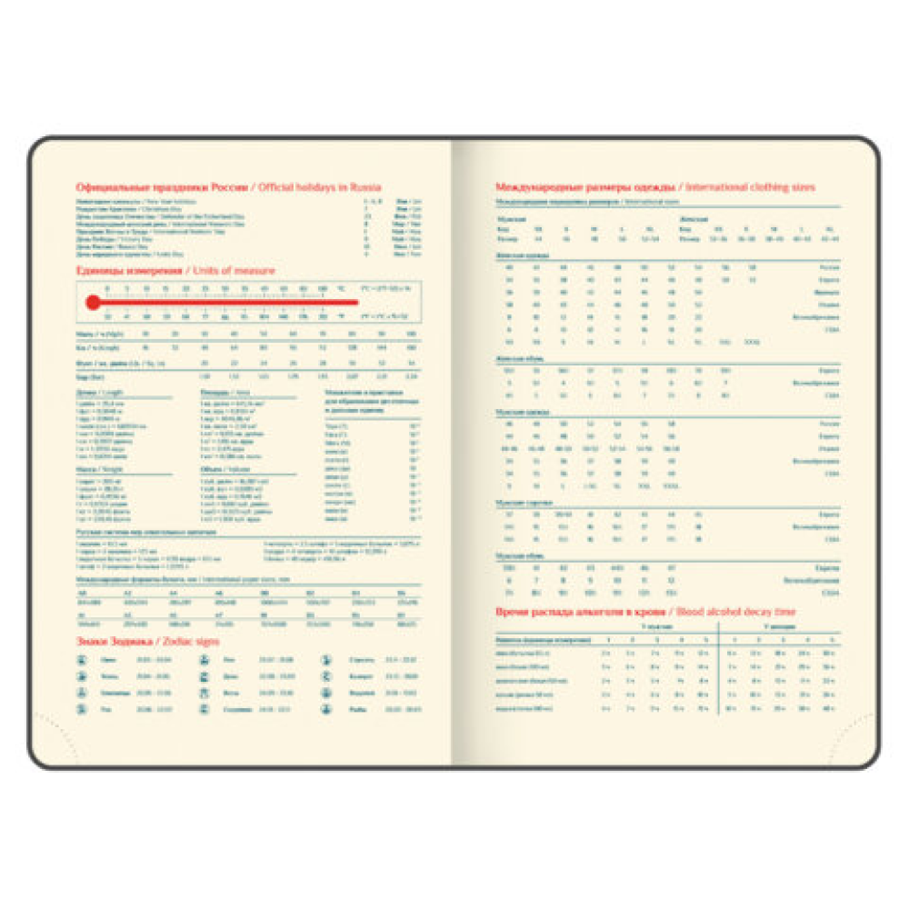 Ежедневник датированный "Infinity gold" на 2026 год, А5, 336 страниц, темно-синий, срез золотой - 9