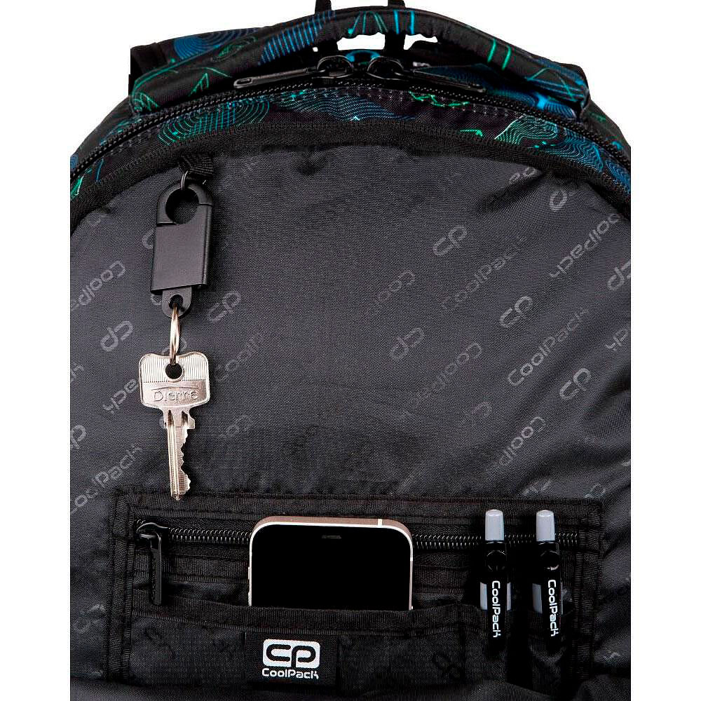 Рюкзак молодежный CoolPack "Ultra", черный - 4