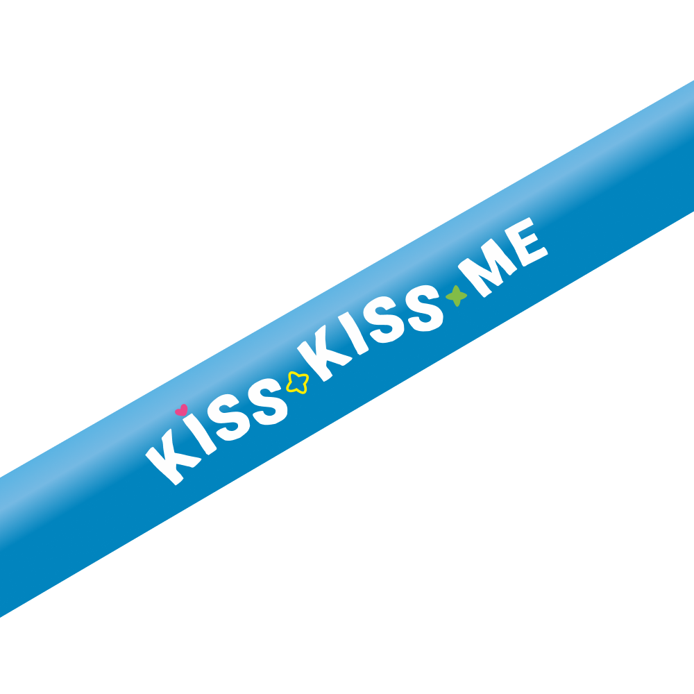 Набор ручек шариковых автоматических "Кiss kiss me", 1.0 мм, разноцветный, стерж. синий, 4 шт - 7