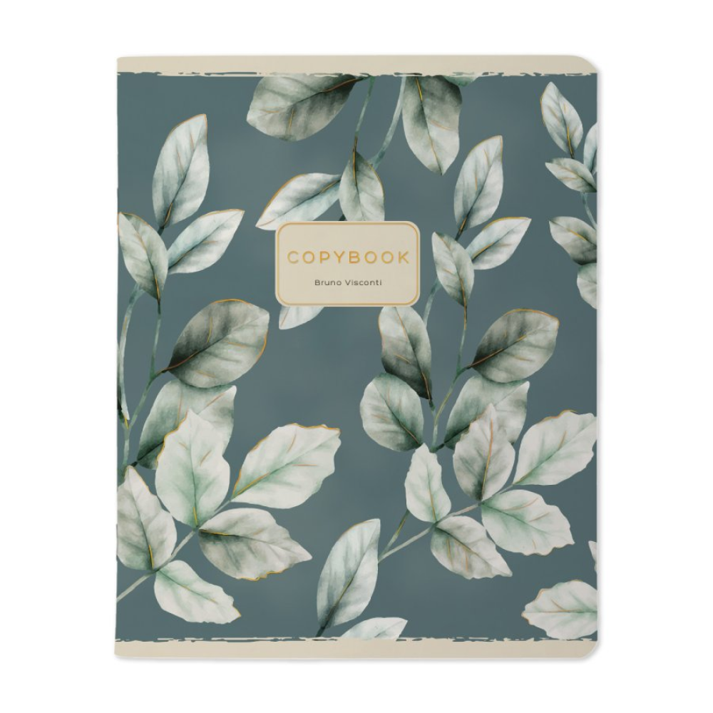 Тетрадь "Flowers challenge", A5, 48 листов, линейка, скоба сбоку, ассорти - 4