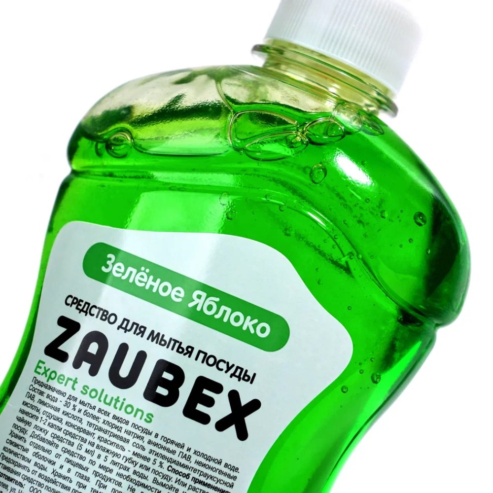 Средство для мытья посуды "Zaubex Яблоко", 500мл - 9