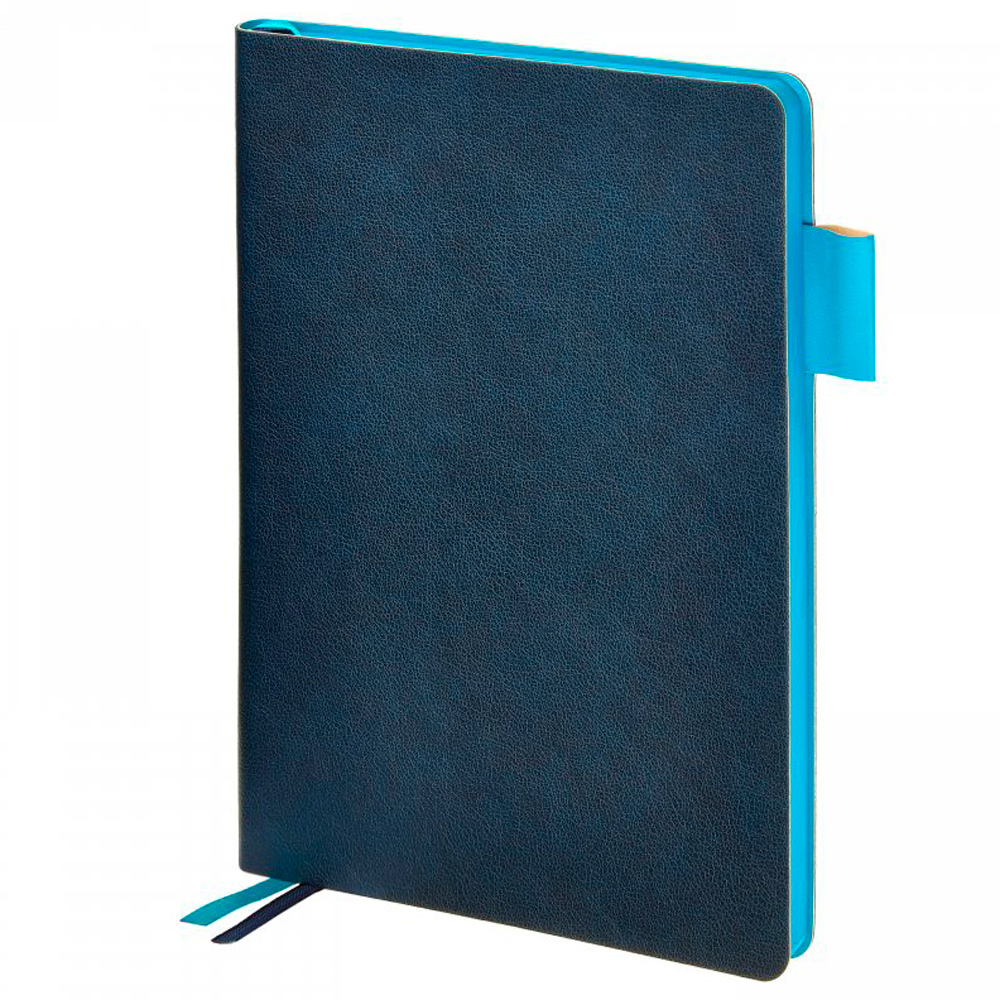 Ежедневник недатированный "Boston", A5, 272 страницы, темно-синий