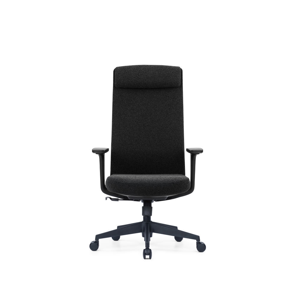 Кресло для руководителя SitZone "CH-366A-WB", ткань, пластик, черный - 4