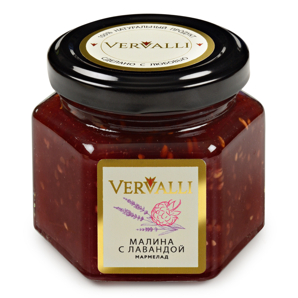 Мармелад "Vervalli", 120 гр, малина с лавандой