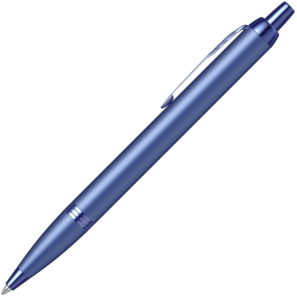Ручка шариковая автоматическая Parker "IM Monochrome K328", 0,7 мм, синий, стерж. синий - 4