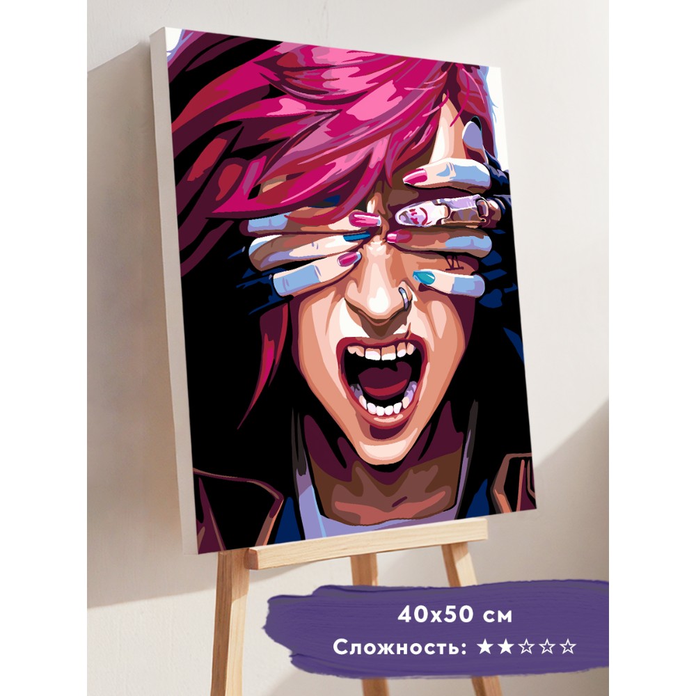 Картина по номерам "Аркейн. Вай" - 3