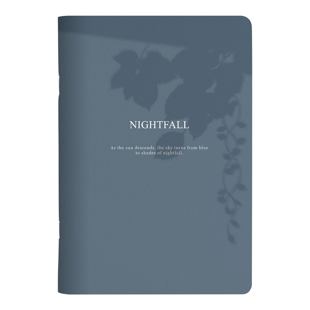 Тетрадь "Shadow", А5, 40 листов, клетка, скоба сбоку, синий