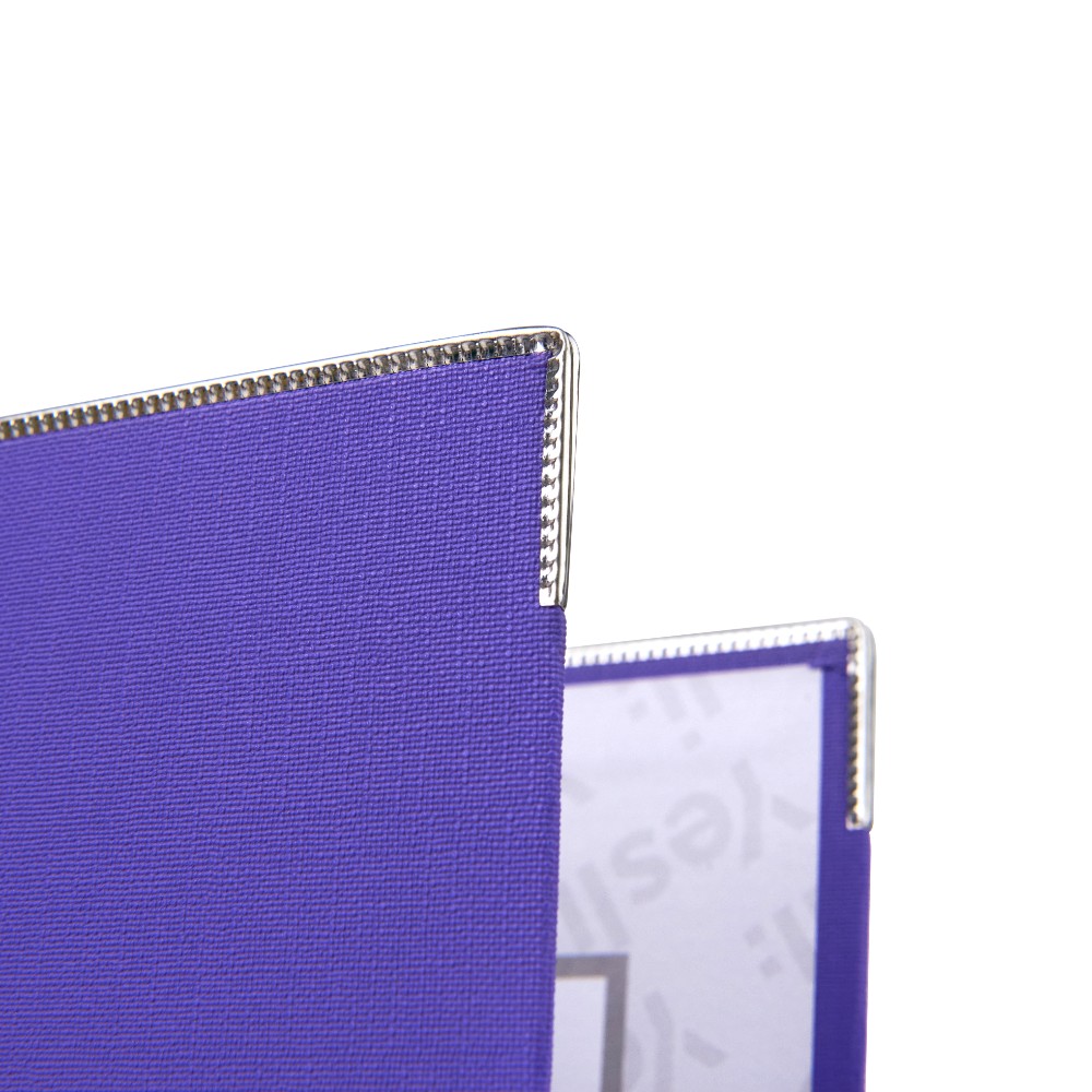Папка-регистратор "Yesli:", А4, 50 мм, ПВХ Эко, фиолетовый - 3