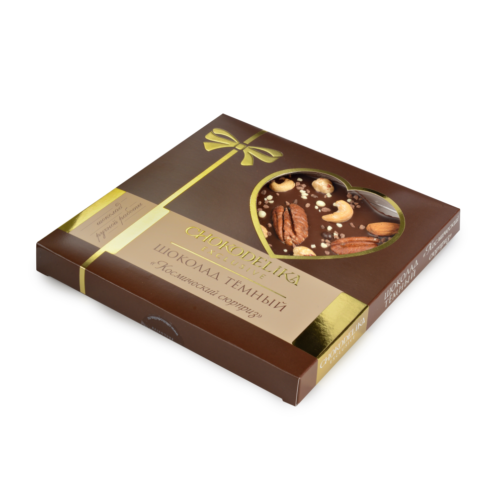 Шоколад темный "Космический сюрприз", 150 гр.