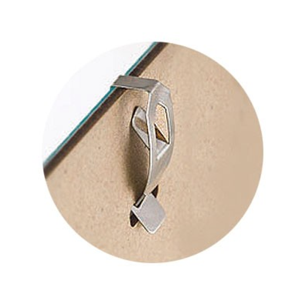 Фоторамка "ПКлип002130 Zebra", 21х30 см, клип, со стеклом, прозрачный  - 3