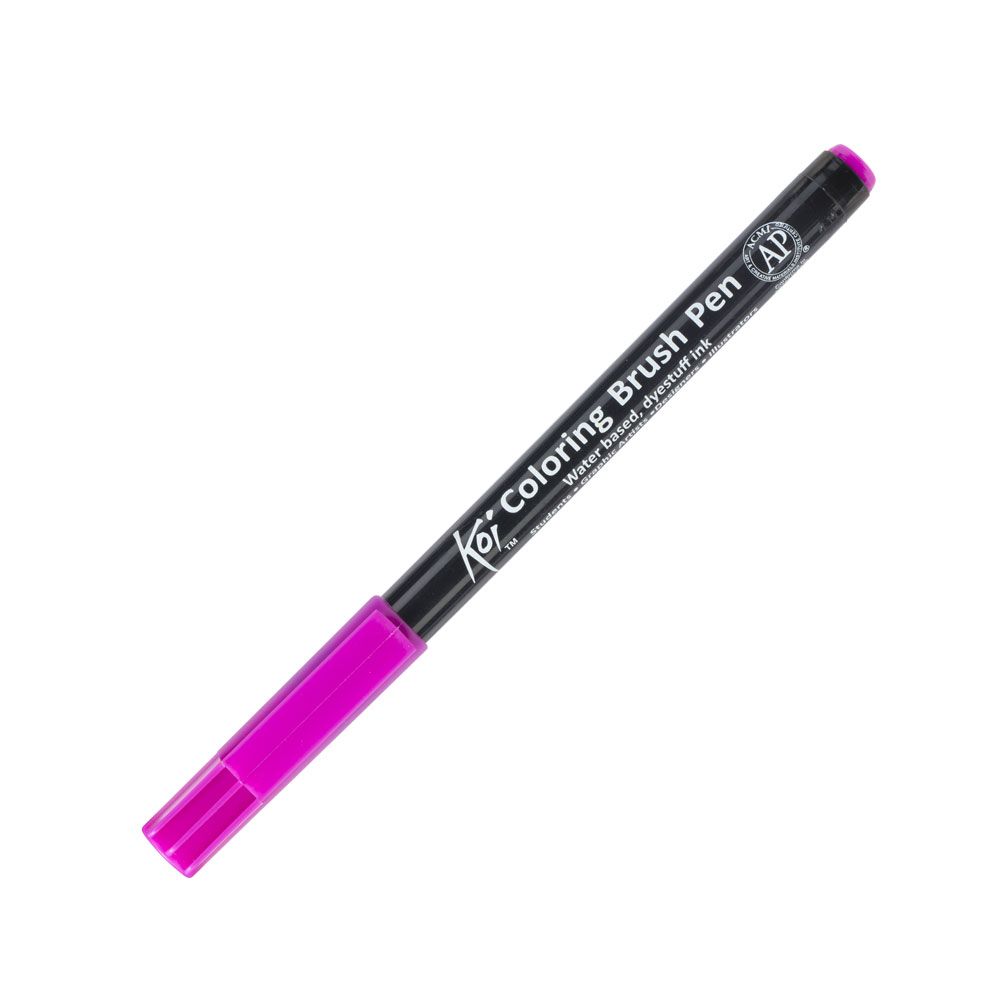 Маркер акварельный "Koi Color Brush", светло-сиреневый
