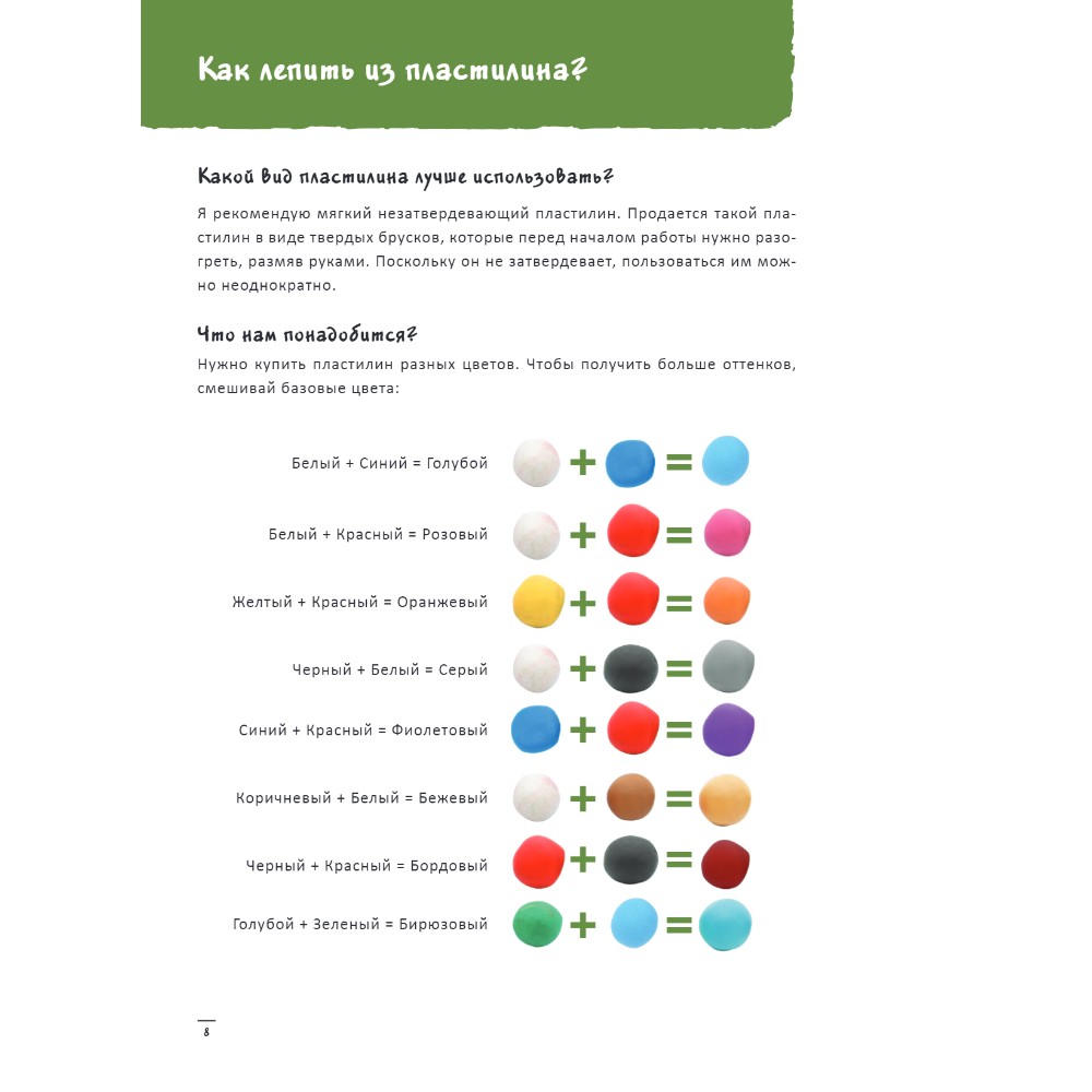 Книга "Лес чудес из пластилина. Лепим сказку шаг за шагом из простых форм", Гили Дробер - 4