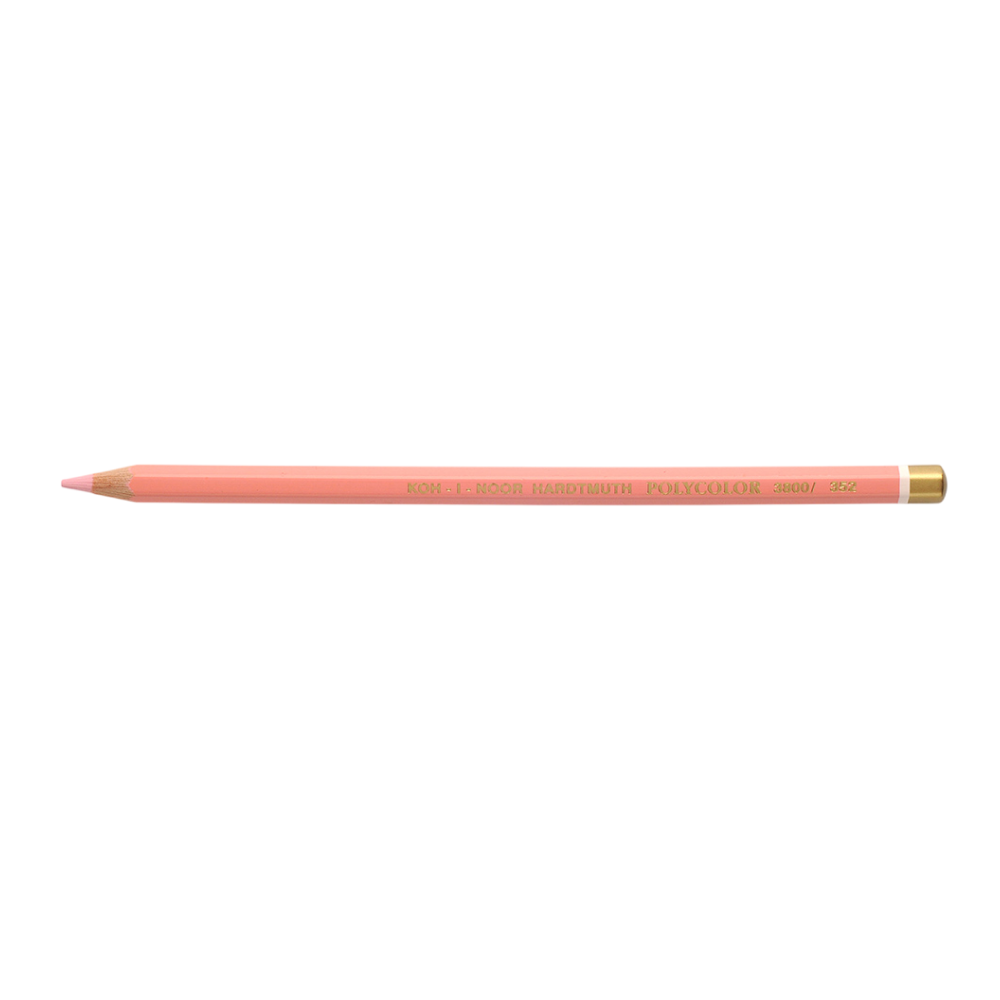 Карандаш цветной Koh-I-Noor "Polycolor 3800", 352 розовый яркий