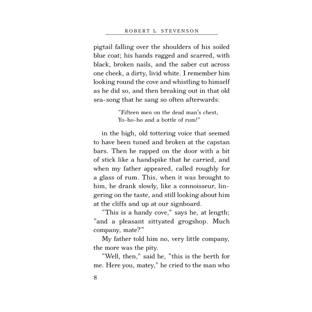Книга на английском языке "Treasure Island", Роберт Стивенсон - 3