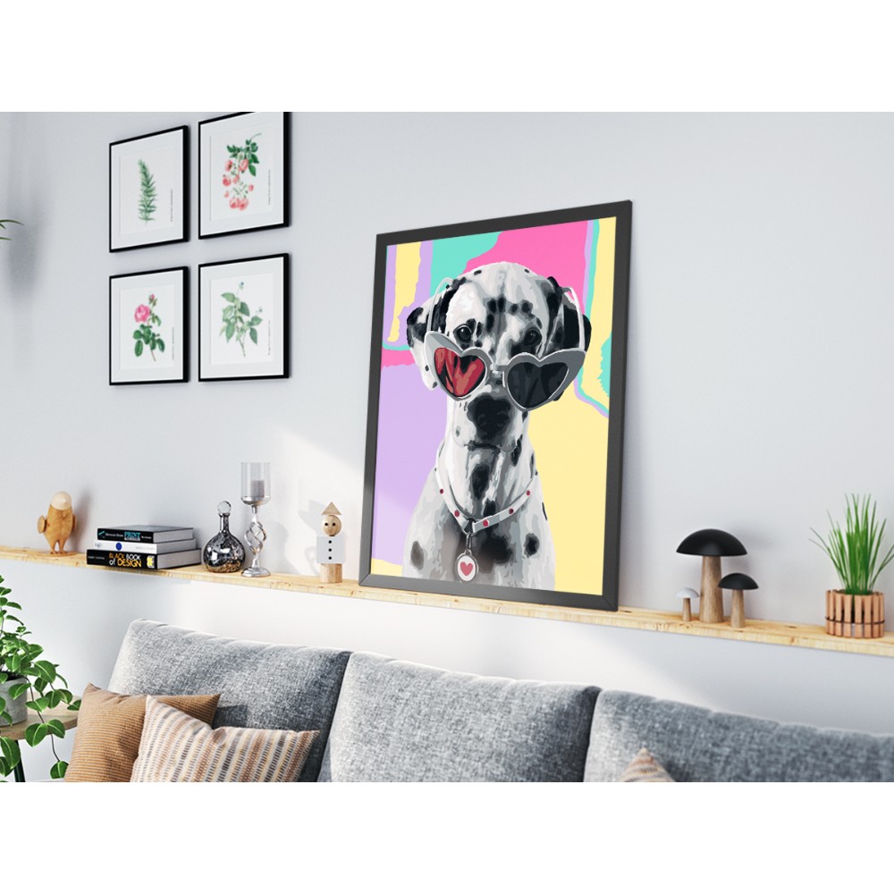 Картина по номерам "Далматинец" - 5