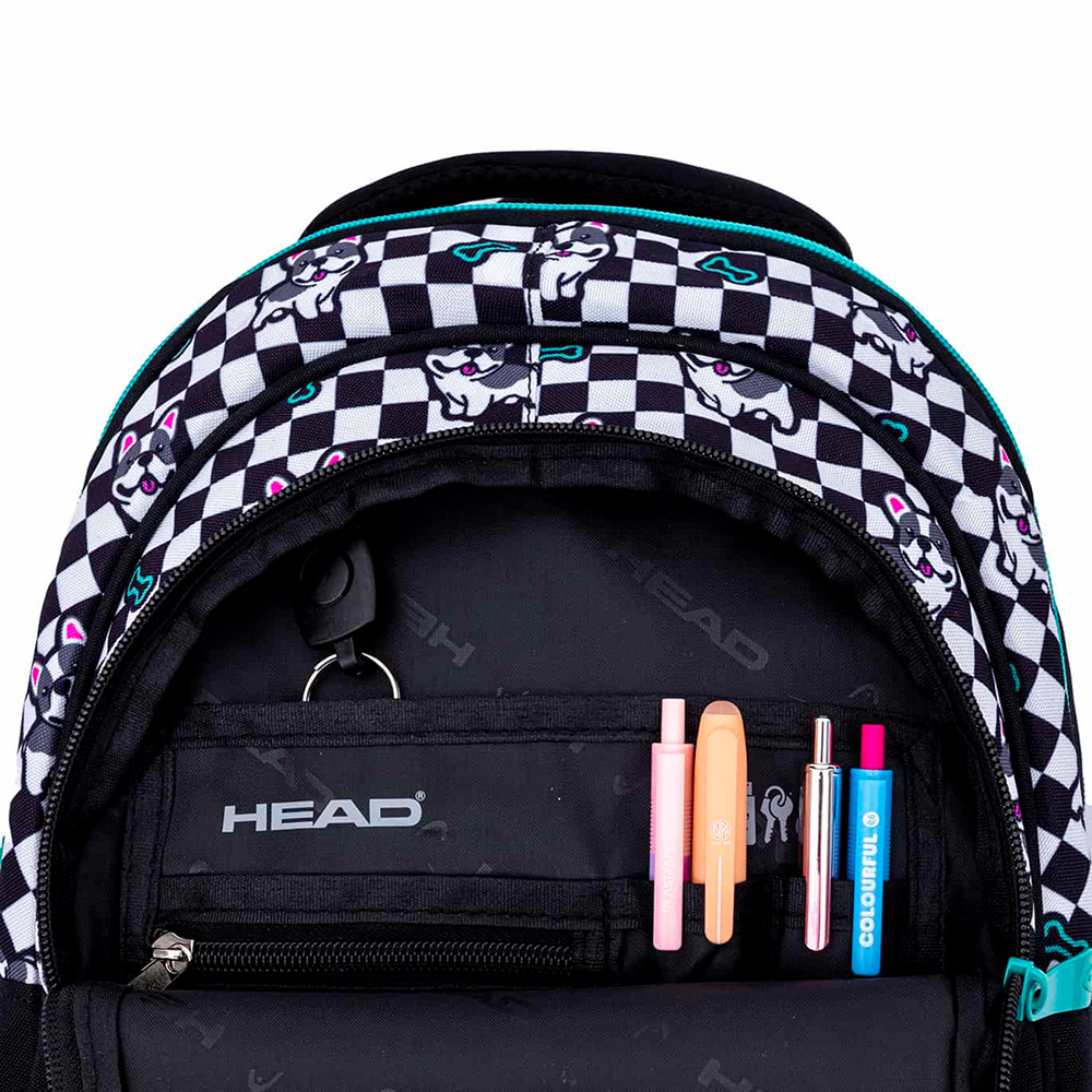 Рюкзак школьный "Cute Puppy", черный - 7