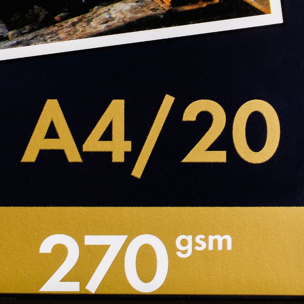 Суперглянцевая тепло-белая (Super Glossy Warm) микропористая фотобумага для струйной печати "Lomond", А4, 20 листов, 270 г/м2 - 3