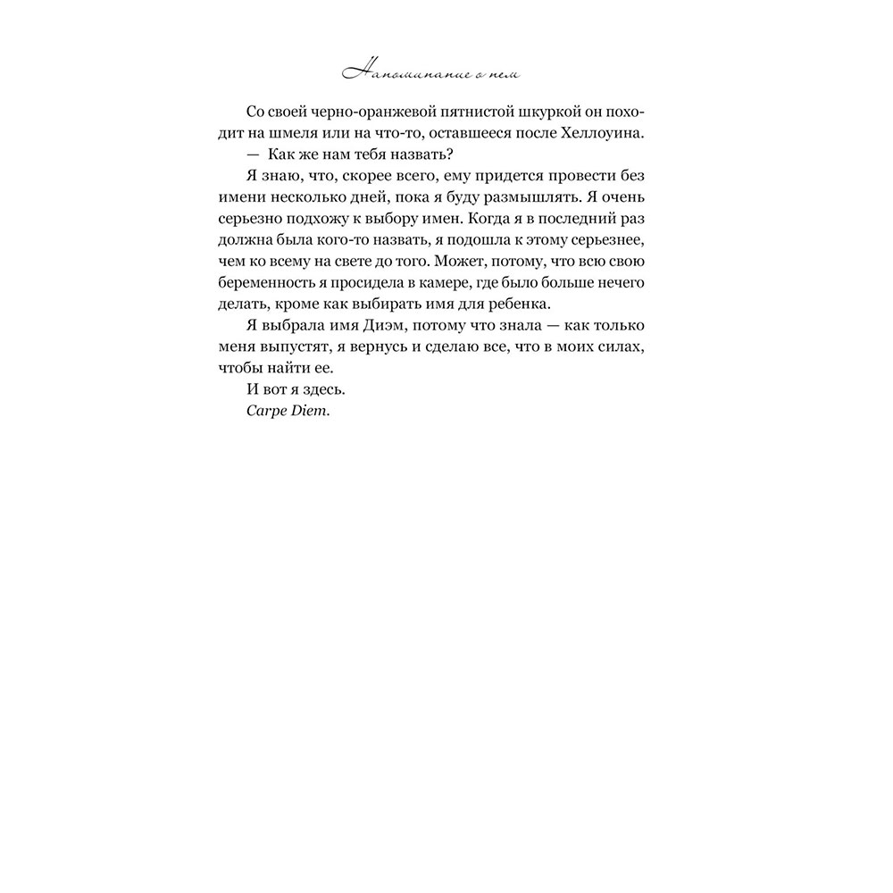 Книга "Напоминание о нем", Гувер К. - 11