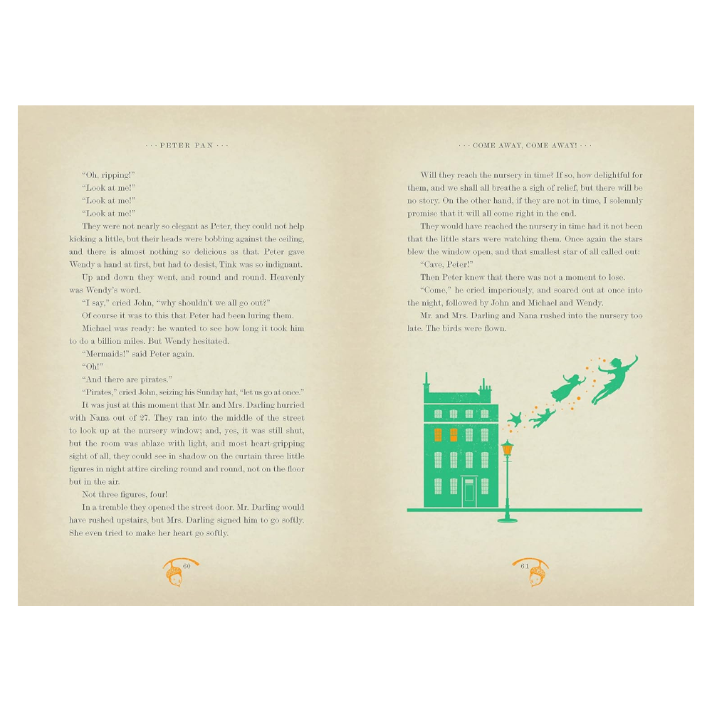 Книга на английском языке "Peter Pan MinaLima Ed", James Barrie - 3