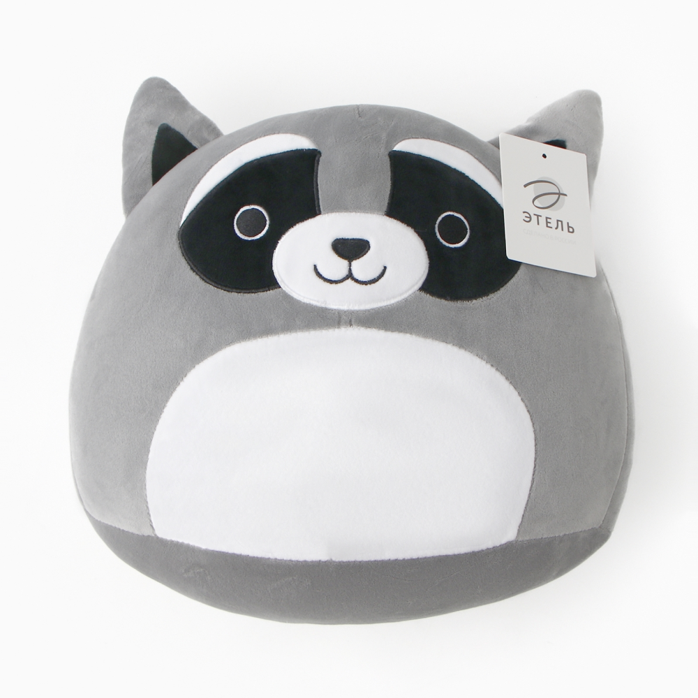 Подушка декоративная "Енотик", серый 