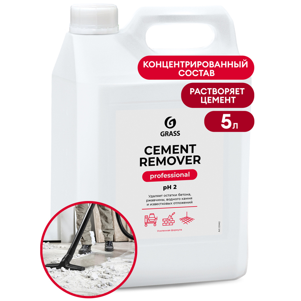 Средство моющее после ремонта "Cement Remover" 5,8 кг