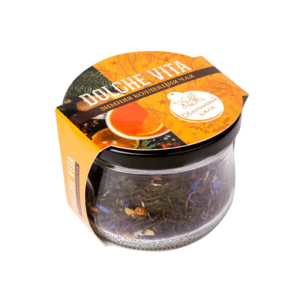 Чай Dolche vita "Облепиховый джем", 50 г, черный
