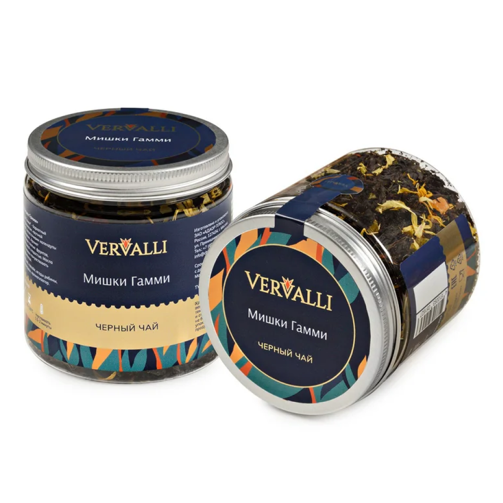 Чай Vervalli "Мишки Гамми", 60 гр., черный - 3