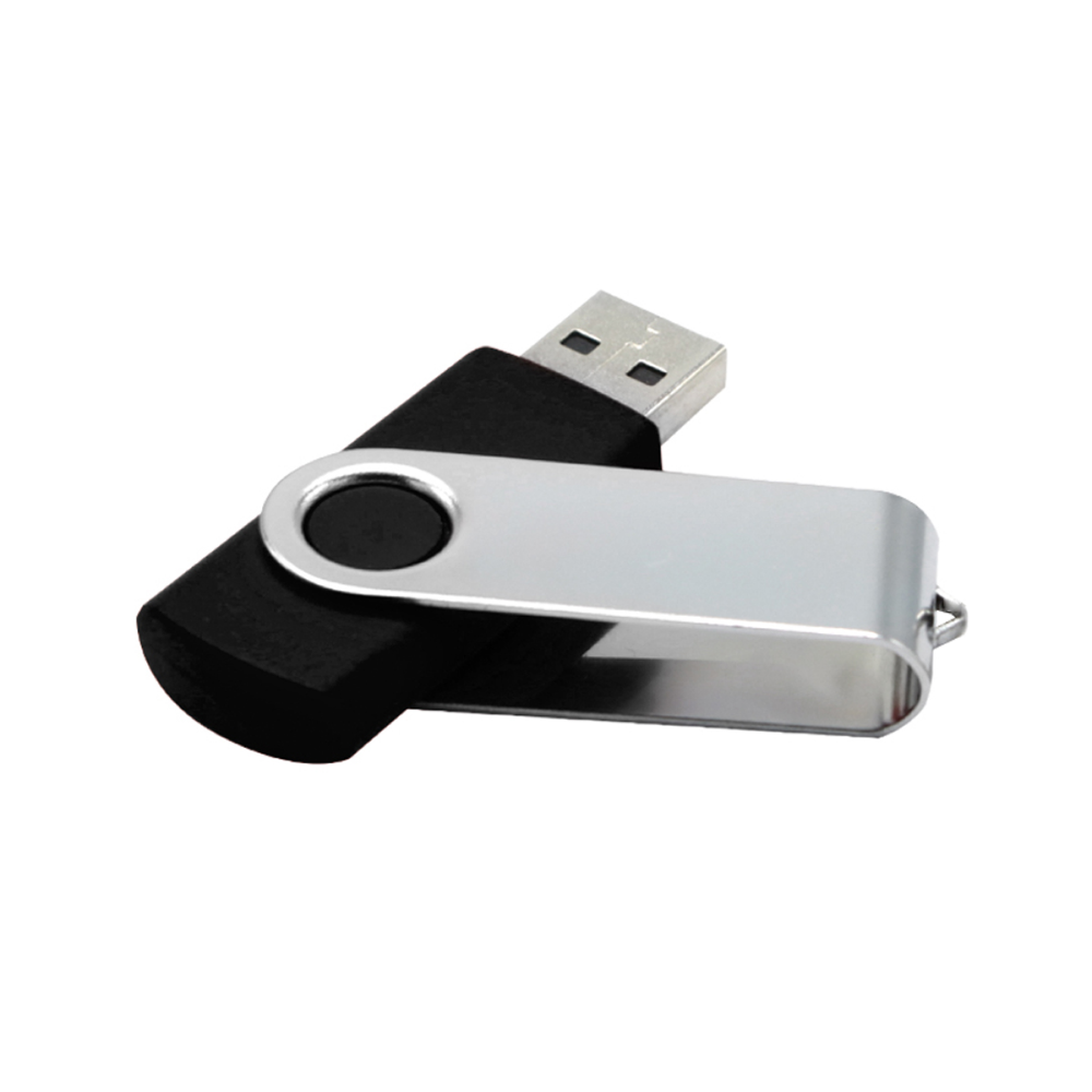 USB Flash 2.0 16 Gb VDF-008, пластик, метал, черный  - 3
