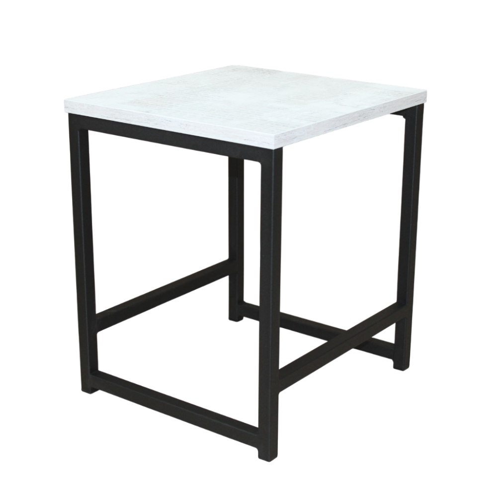 Табурет RION ALLERD, металл, ЛДСП, черный муар, Энигма