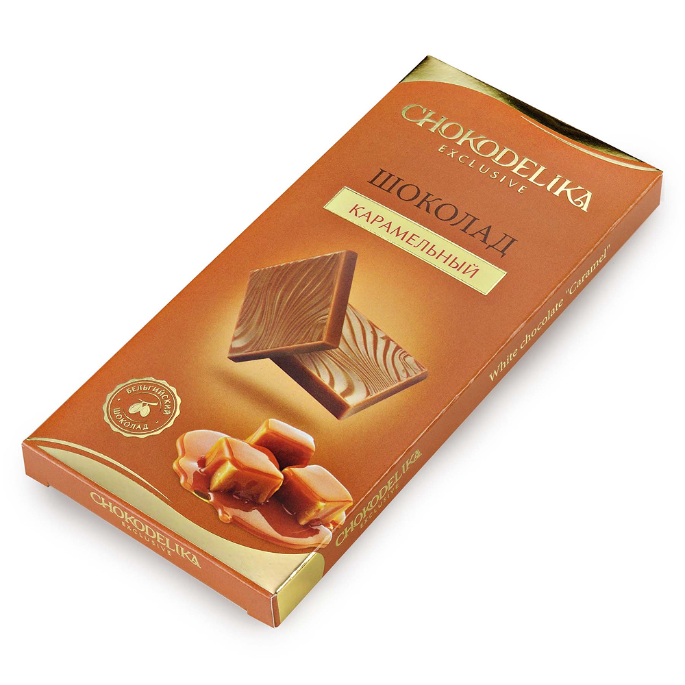 Шоколад белый "Карамельный", 25 гр.