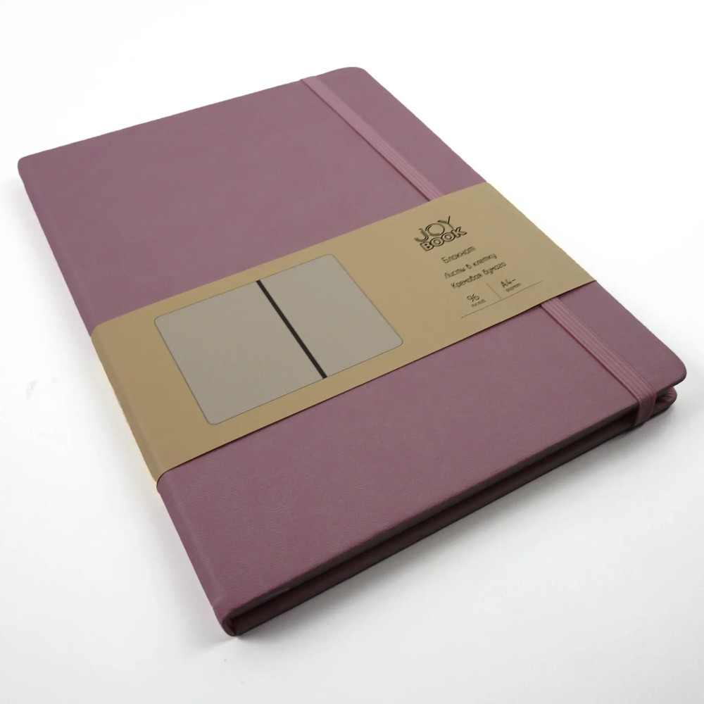 Блокнот "Joy Book. Розовая вуаль", А4, 96 листов, в клетку, розовый