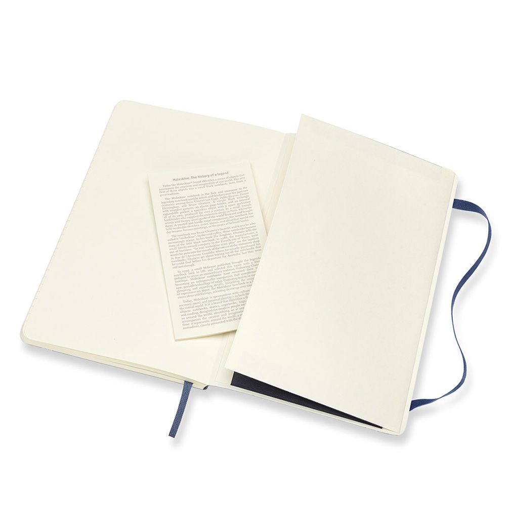 Блокнот "Classic Soft Large", А5, 96 листов, линейка, синий сапфир - 5