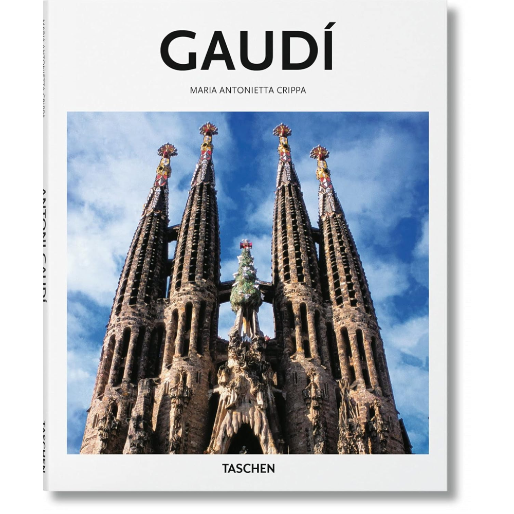 Книга на английском языке "Basic Art. Gaudi" 