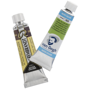 Скидка 20% на акварель Van Gogh и Rembrandth