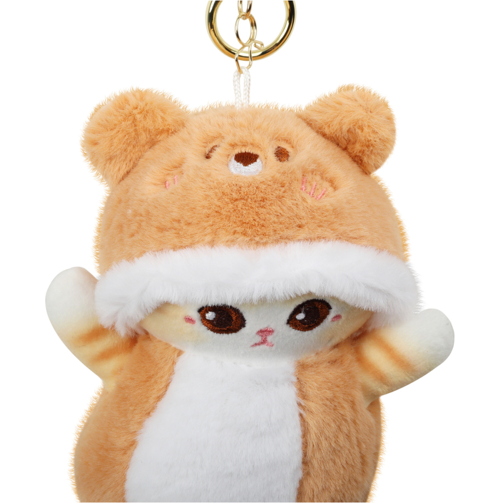 Брелок "Animals", плюшевый, ассорти - 4