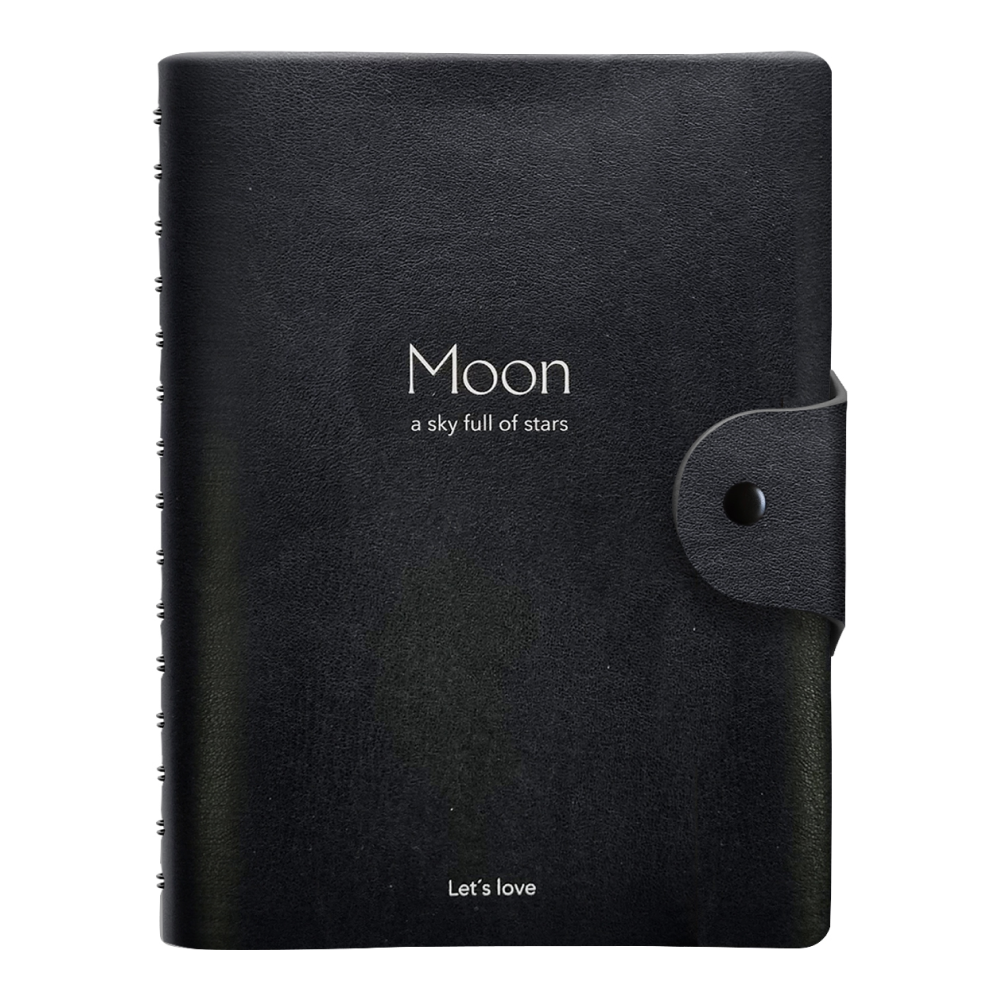 Блокнот "Universe", А5, 96 листов, в клетку, черный