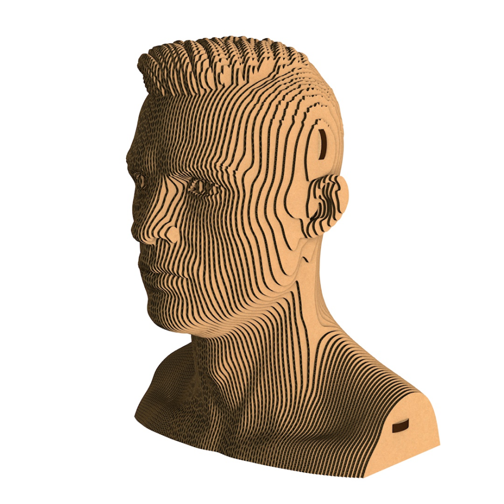 Пазл картонный 3D "Бюст Роналду" - 2